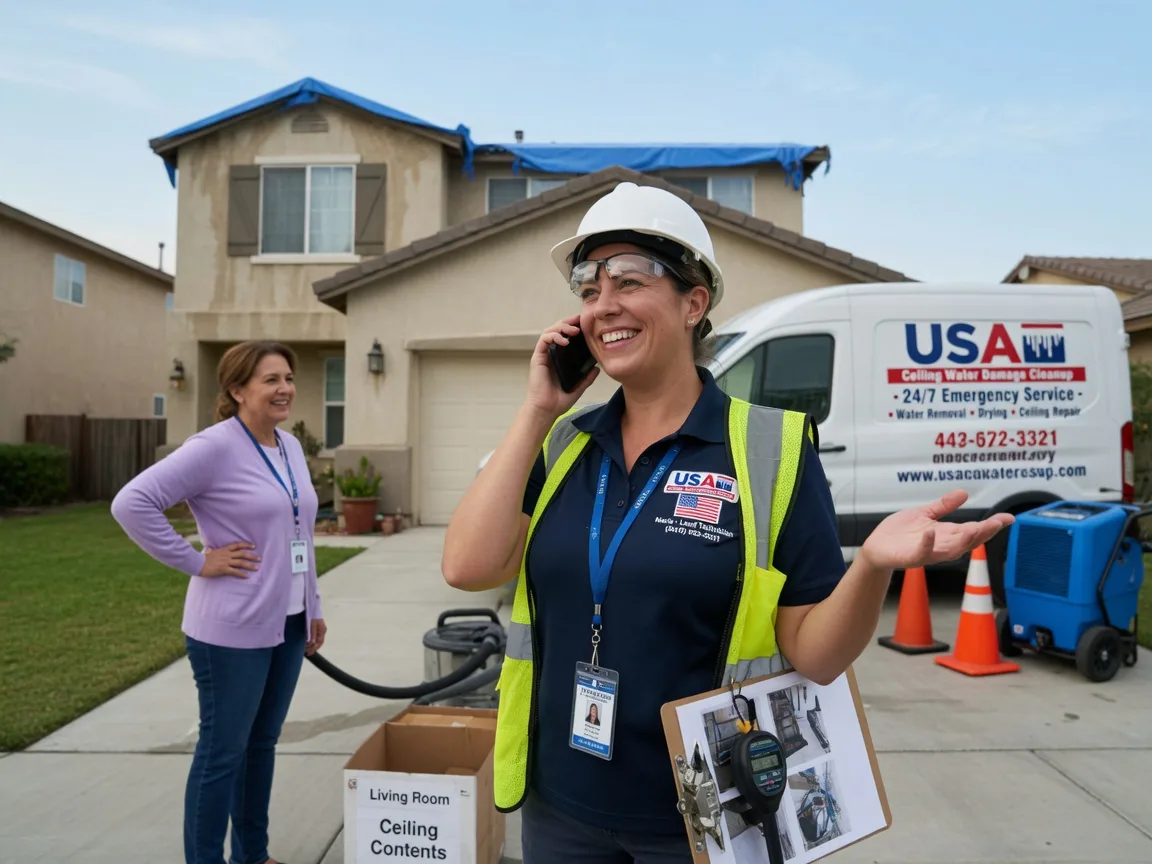 Ceiling Water Damage Restoration Hallam, NE FAQs